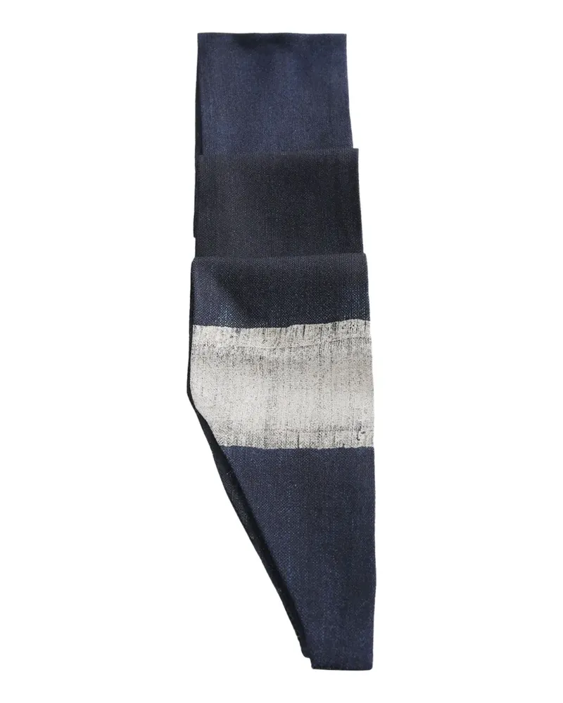Ziggy Chen silk scarf - Blau Blau