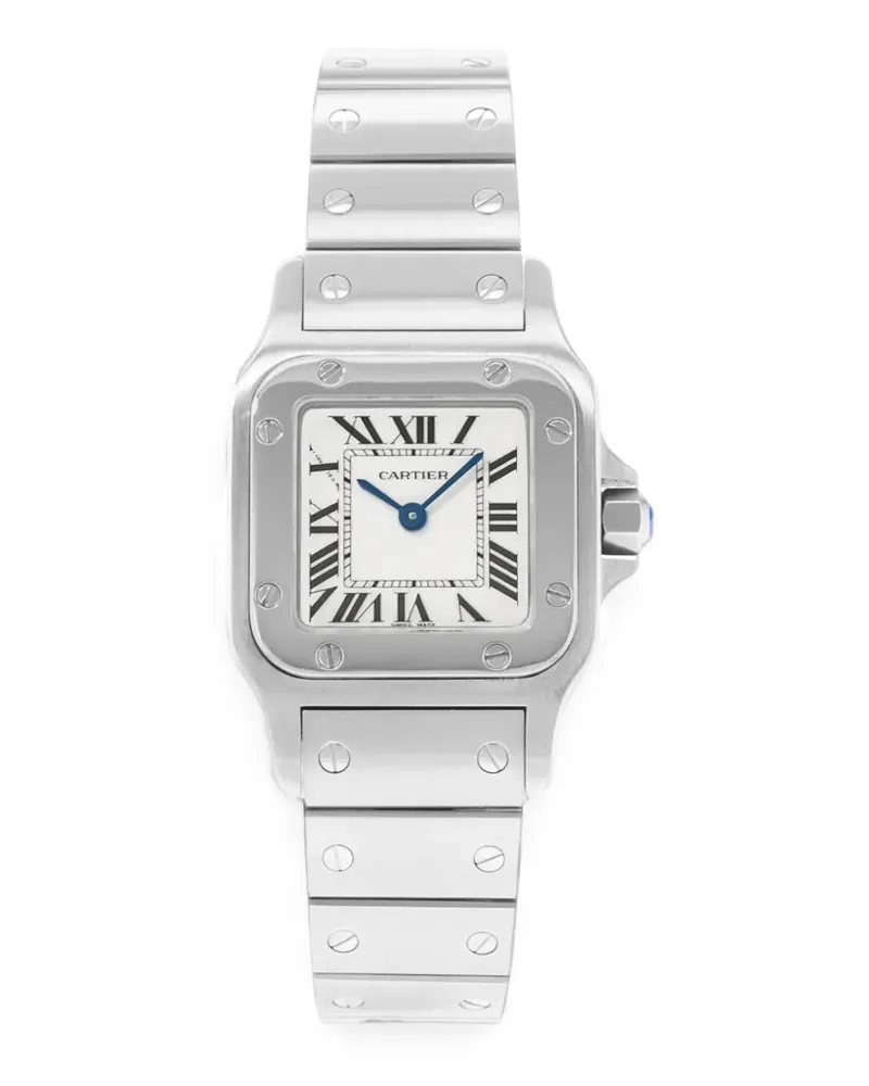 Cartier Santos Galbee Armbanduhr 24mm - Weiß Weiß