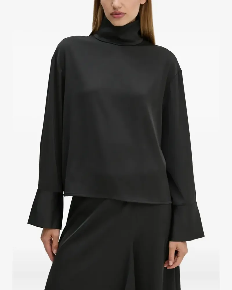 Day Birger et Mikkelsen Bluse mit Stehkragen - Schwarz Schwarz