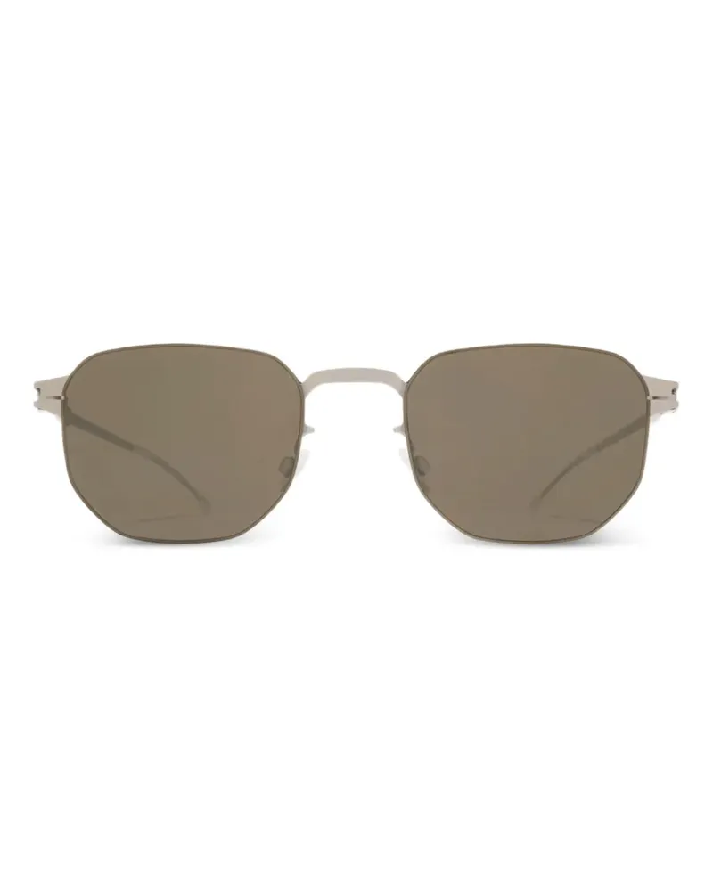 Mykita Bijan geometric-frame sunglasses - Silber Silber