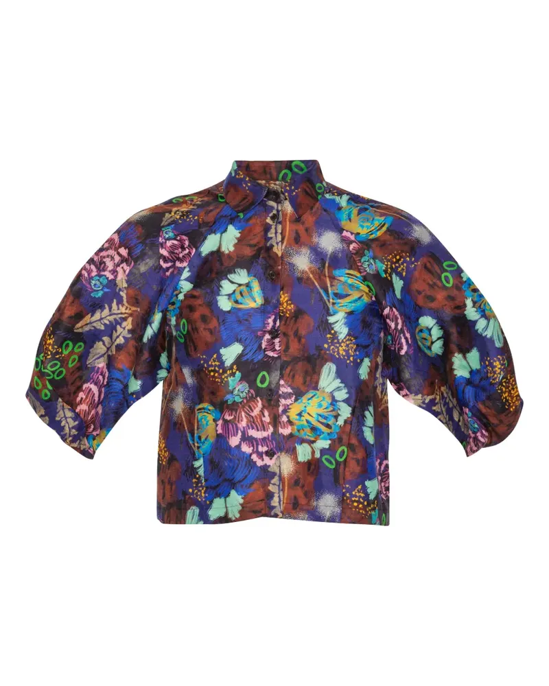Henrik Vibskov printed shirt - Violett Violett