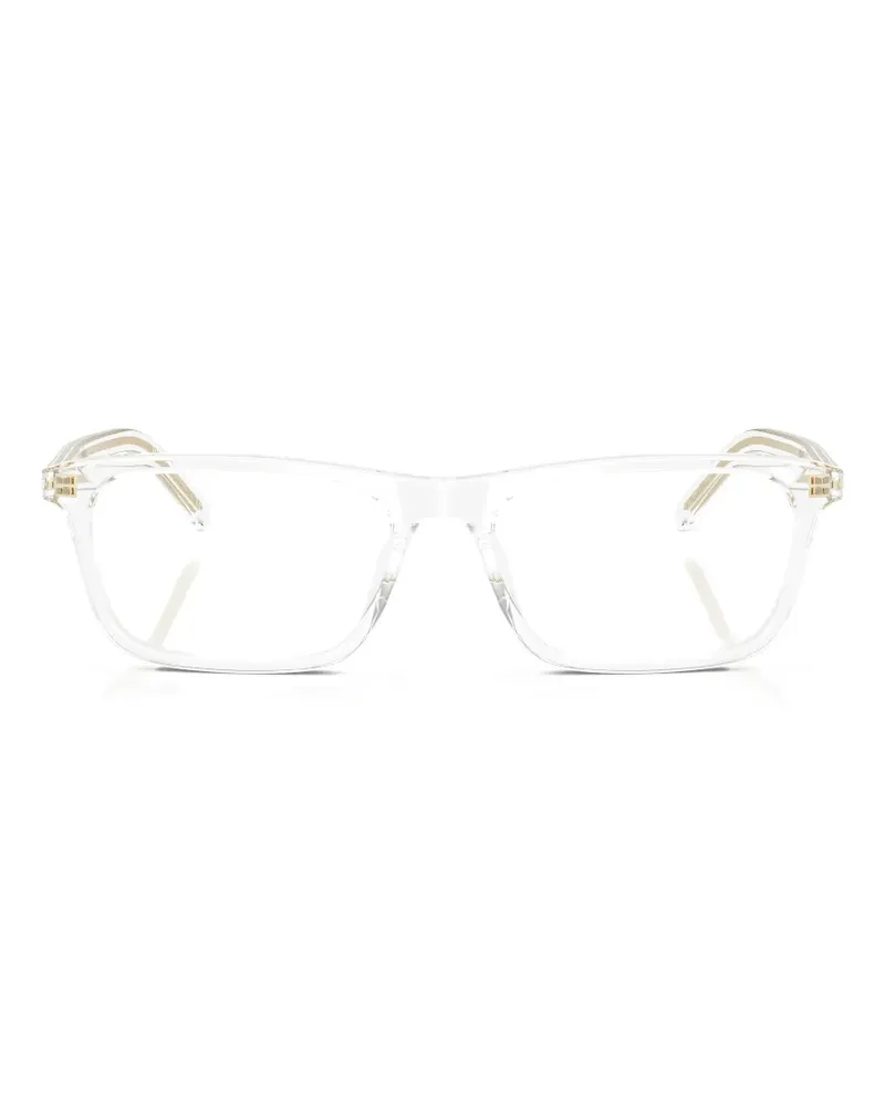 Prada Brille mit eckigem Gestell - Weiß Weiß