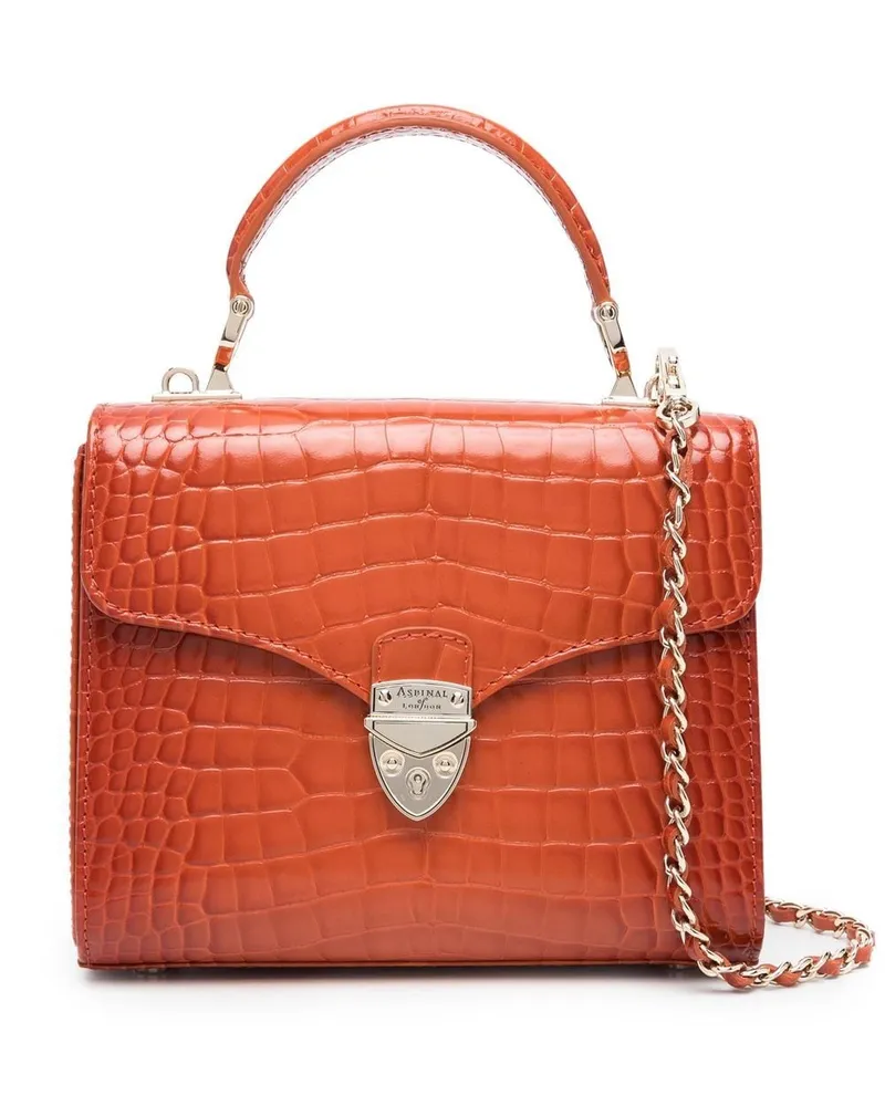 Aspinal of London Mini Mayfair Handtasche - Orange Orange