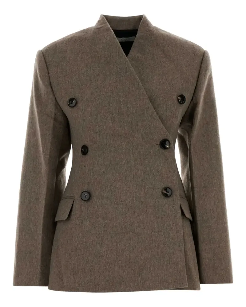 Co Doppelreihiges Sakko - Braun Braun