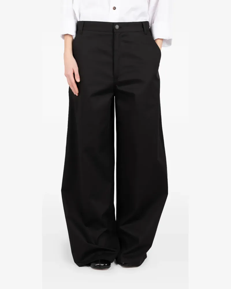 Société Anonyme wide-leg trousers - Schwarz Schwarz