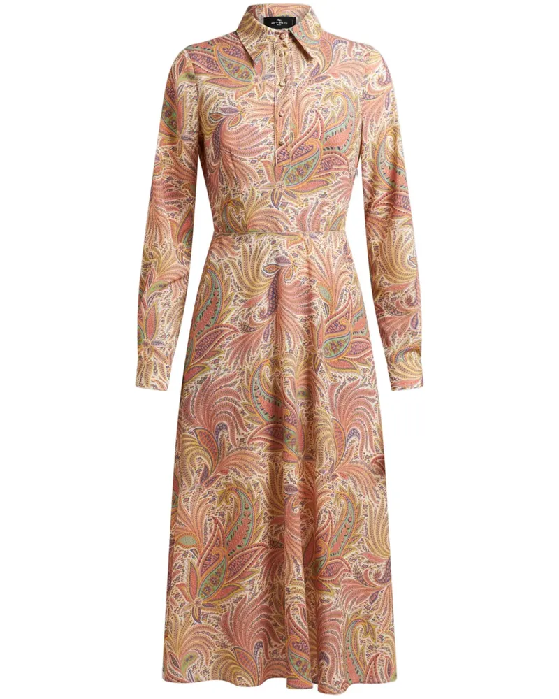 Etro Sable' Midikleid - Nude Nude