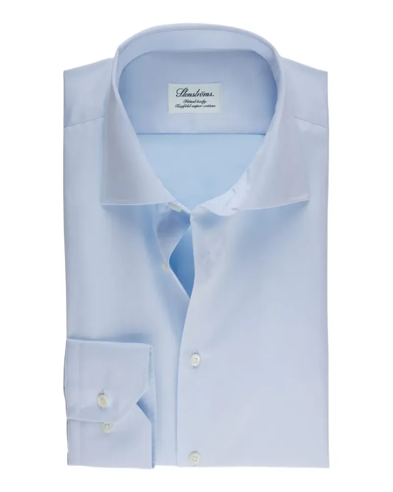 Stenströms cotton shirt - Blau Blau