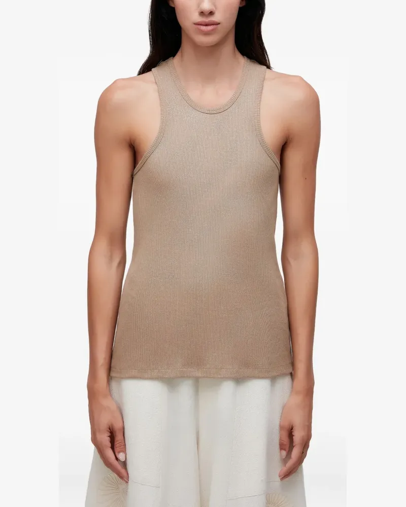 Osklen Geripptes Tanktop - Braun Braun