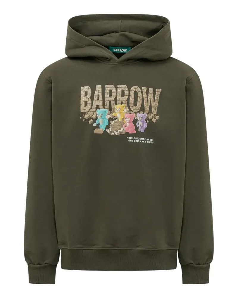 BARROW Hoodie mit grafischem Print - Grün Grün
