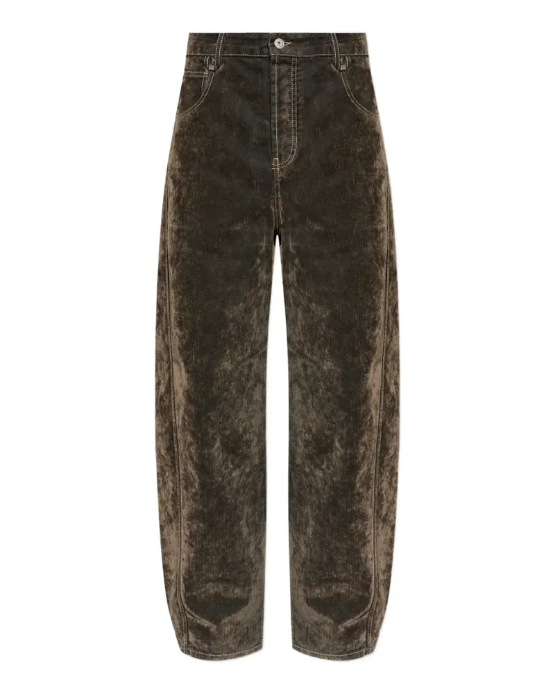 Jacquemus Klassische Cord-Jeans - Braun Braun