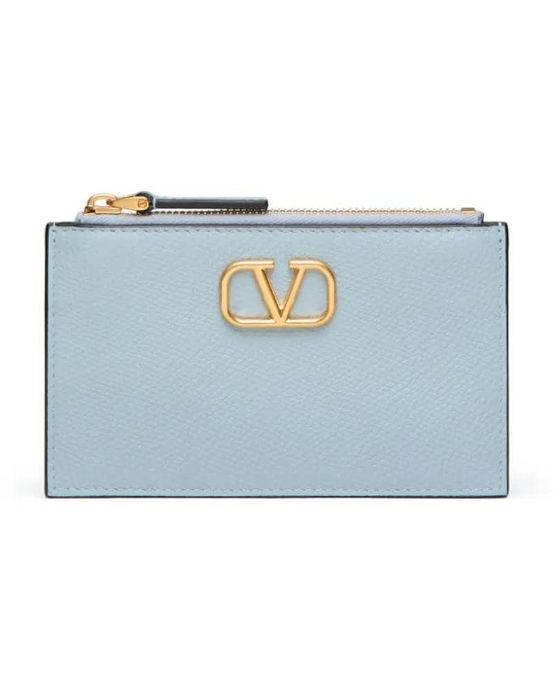 Valentino Garavani VLogo Signature Kartenetui Blau