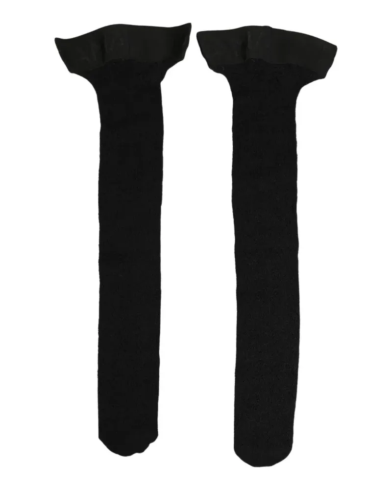 Dolce & Gabbana logo-jacquard wool socks - Schwarz Schwarz