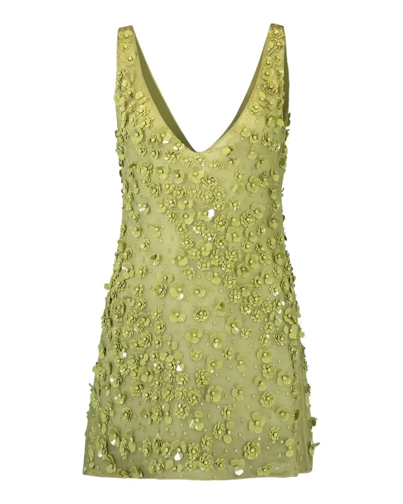 Cult Gaia Sapphira sequin-embellished mini dress - Grün Grün