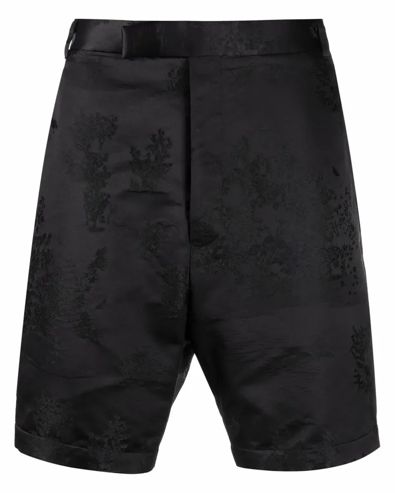Thom Browne Shorts mit RWB-Streifen - Schwarz Schwarz