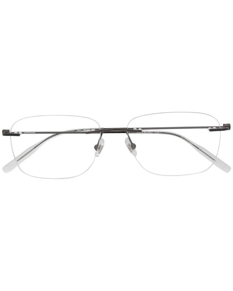 Montblanc MB0075O 001' Brille - Schwarz Schwarz