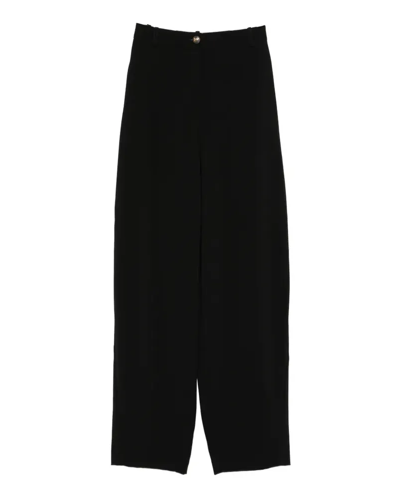 Elisabetta Franchi Geknöpfte Hose - Schwarz Schwarz
