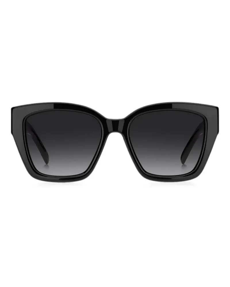 HUGO BOSS Sonnenbrille mit eckigem Gestell - Schwarz Schwarz