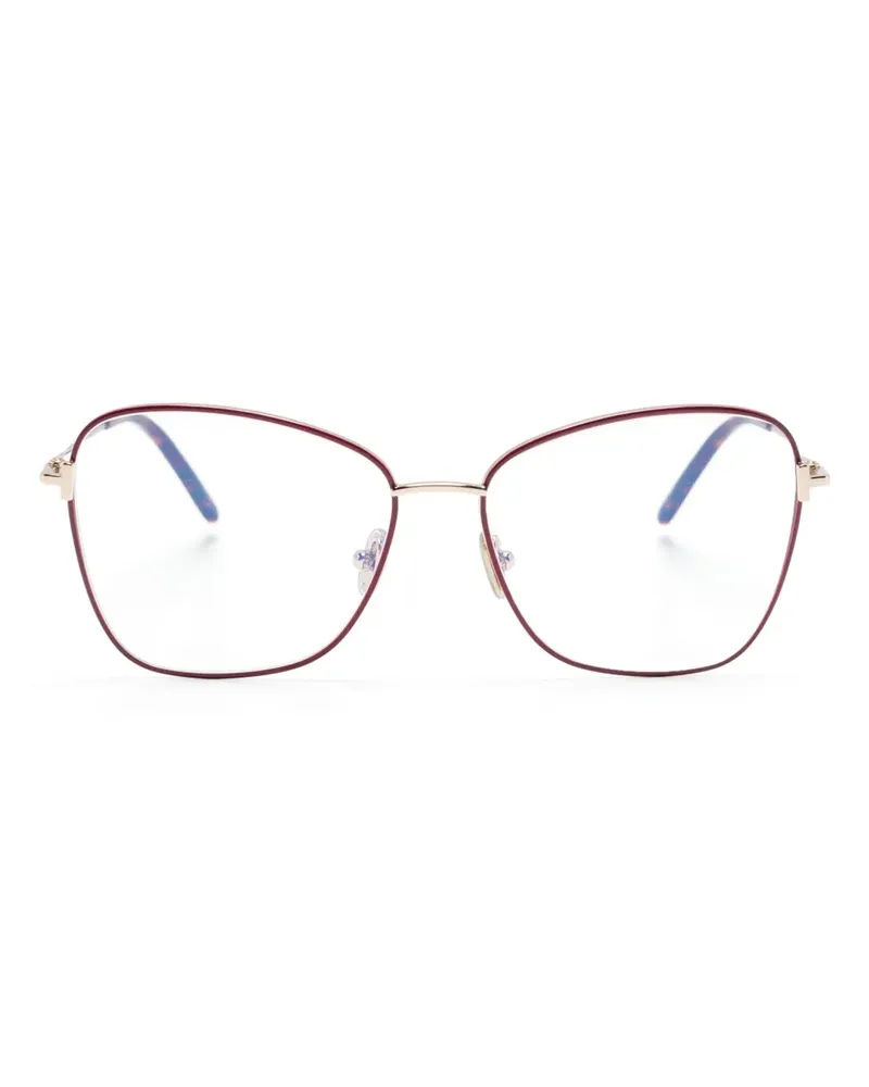 Tom Ford Brille mit Oversized-Gestell - Violett Violett
