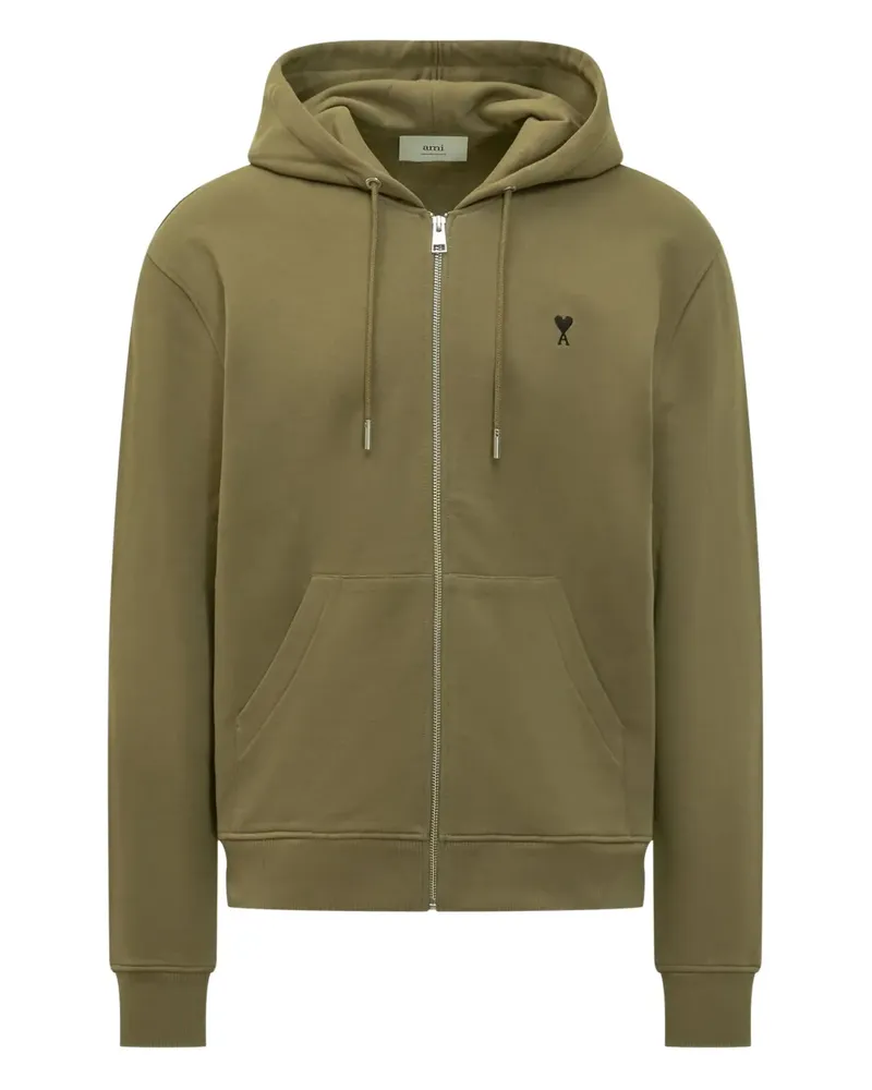 AMI Paris Ami de Coeur hoodie - Grün Grün