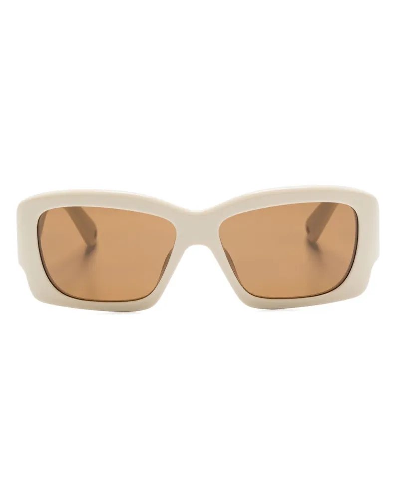 Jacquemus The Croisiere Sonnenbrille - Nude Nude