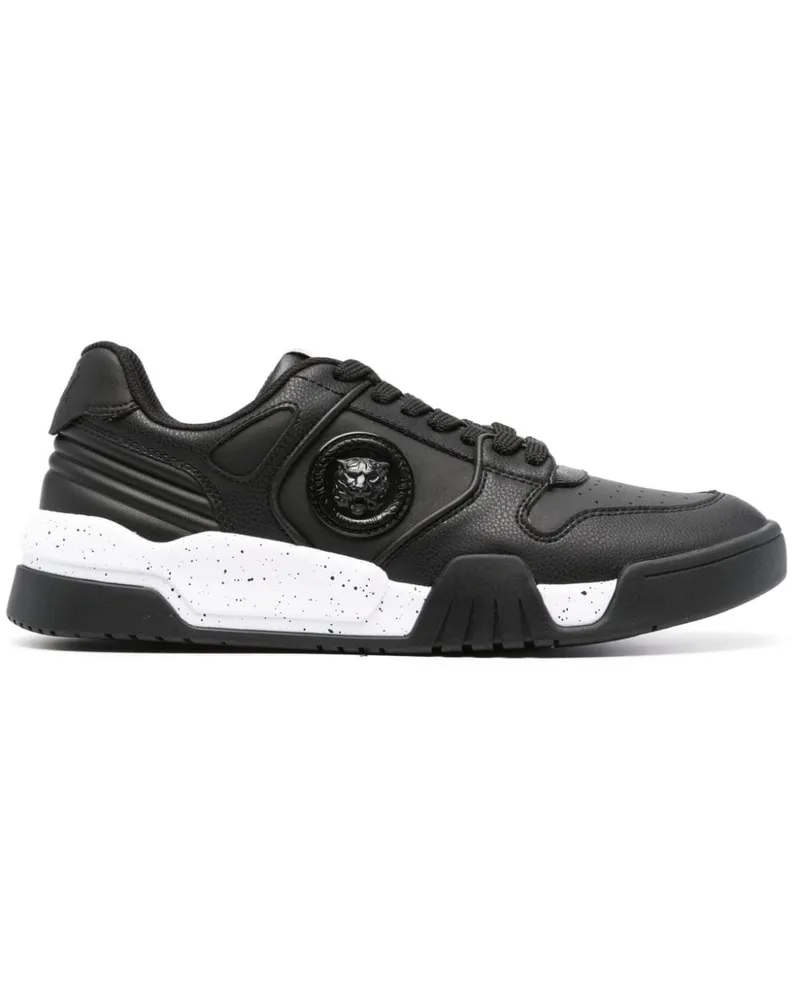 Just Cavalli Sneakers mit Logo-Patch - Schwarz Schwarz