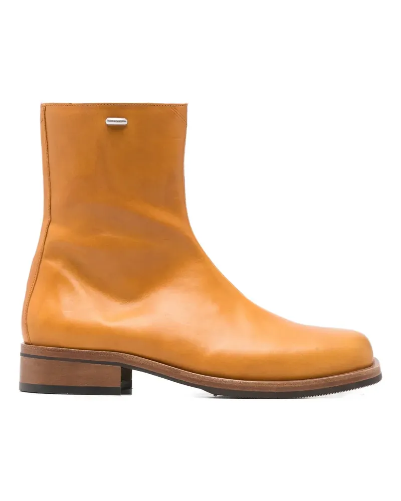 Our Legacy Camion Stiefel aus Leder - Nude Nude