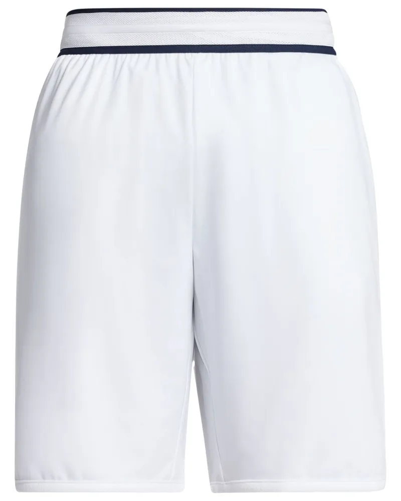 Lacoste x Daniil Medvedev Shorts mit gestreiftem Saum - Weiß Weiß