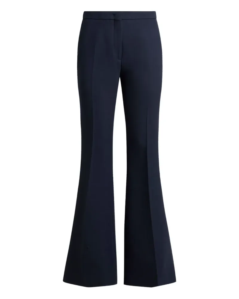 Etro Ausgestellte Hose aus Trikotin - Blau Blau