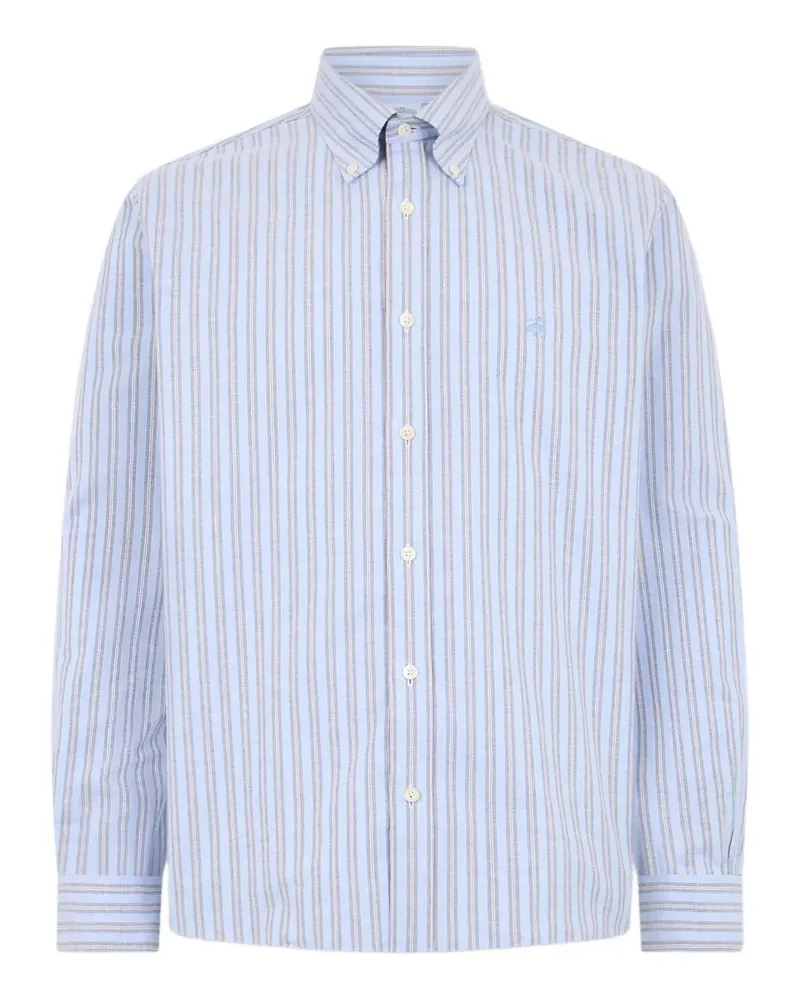 Brooks Brothers striped-pattern shirt - Blau Blau