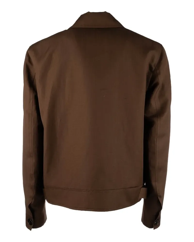 Gabriele Pasini button flap jacket - Braun Braun