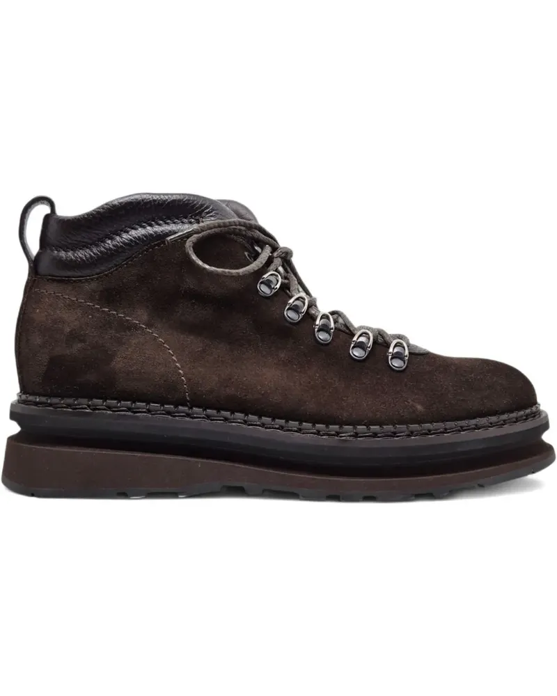 Barrett Schnürstiefel aus Wildleder - Braun Braun