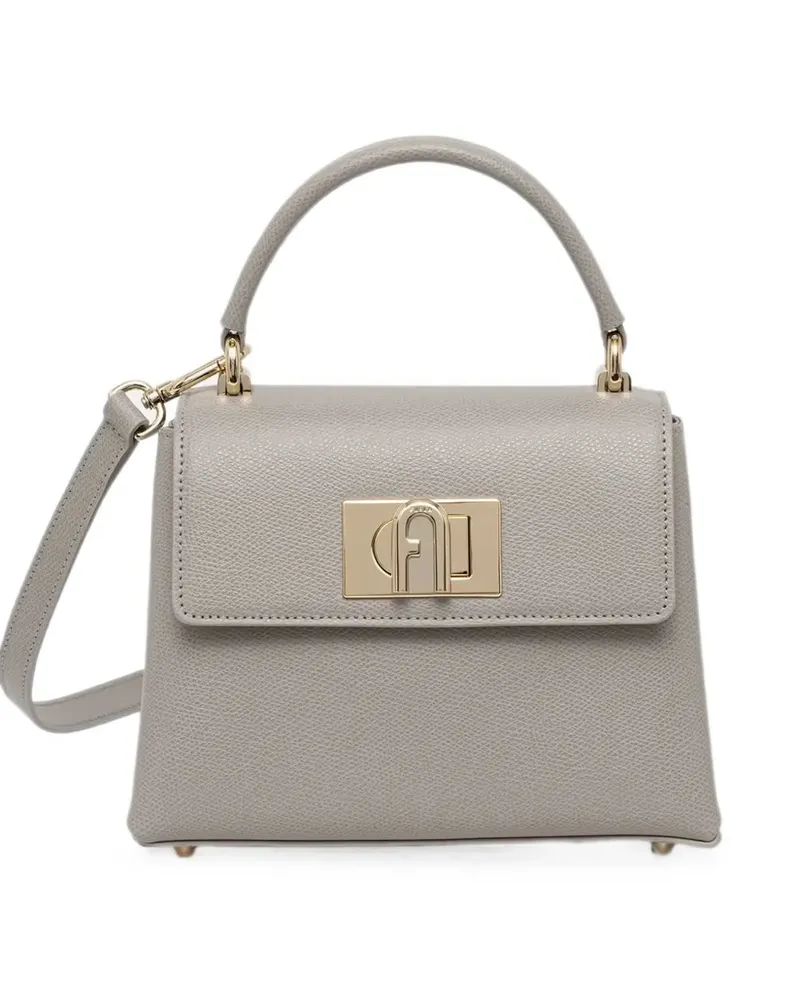 Furla mini 1927 tote bag - Grau Grau