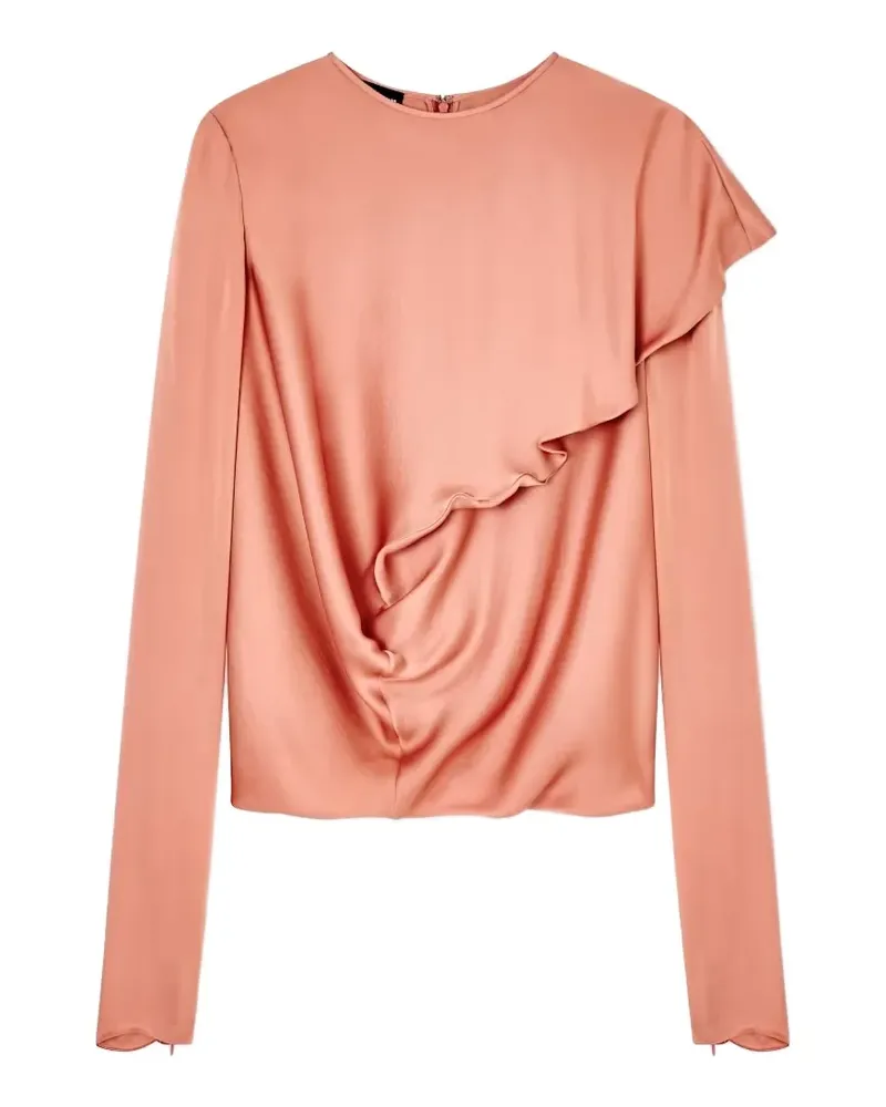 Giorgio Armani Drapierte Bluse - Orange Orange