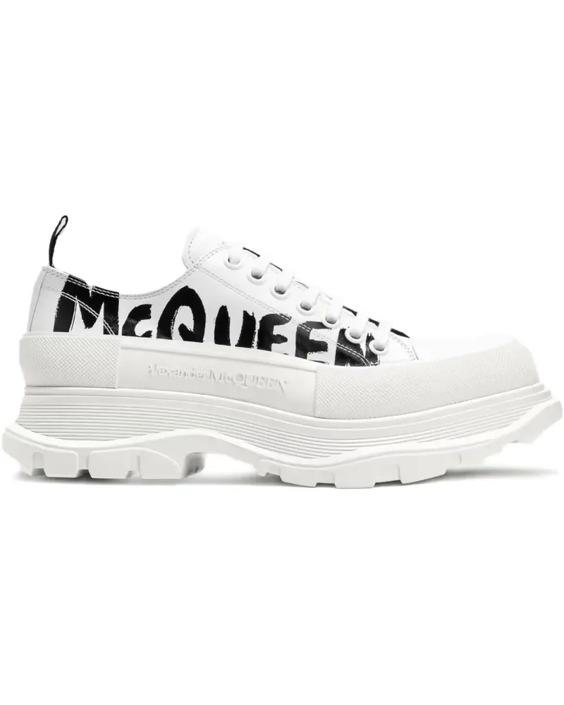 Alexander McQueen Tread Slick Sneakers - Weiß Weiß