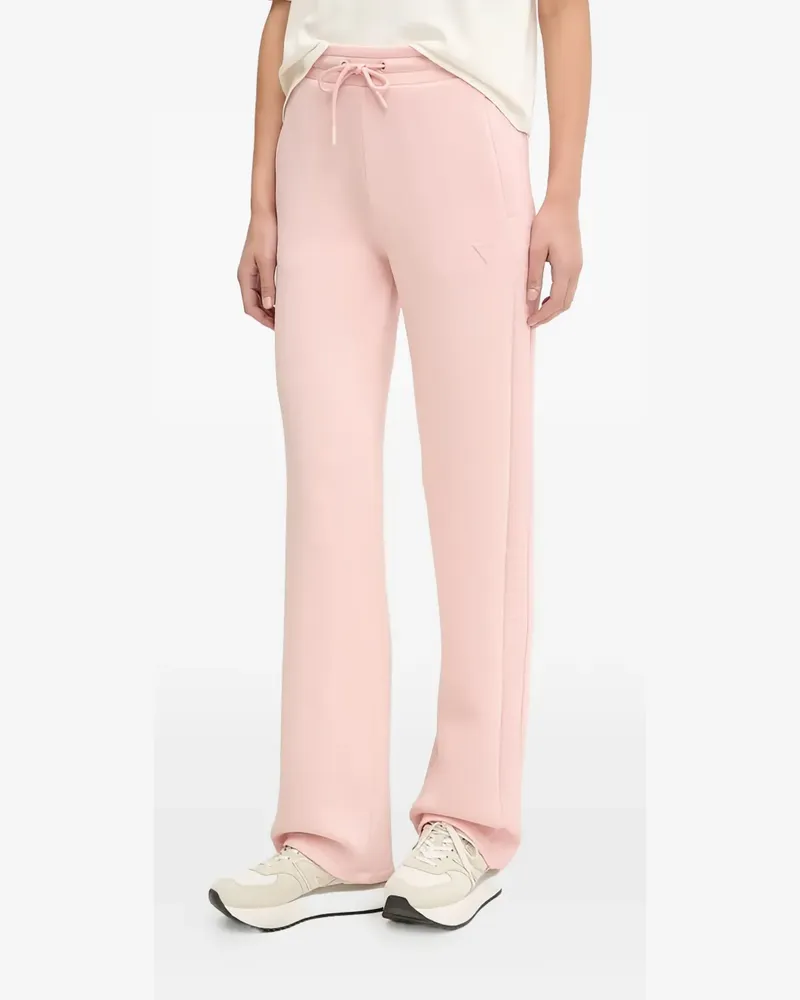 Guess logo detail trousers - Rosa Rosa