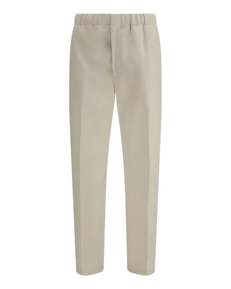 LARDINI elasticated trousers - Nude Nude