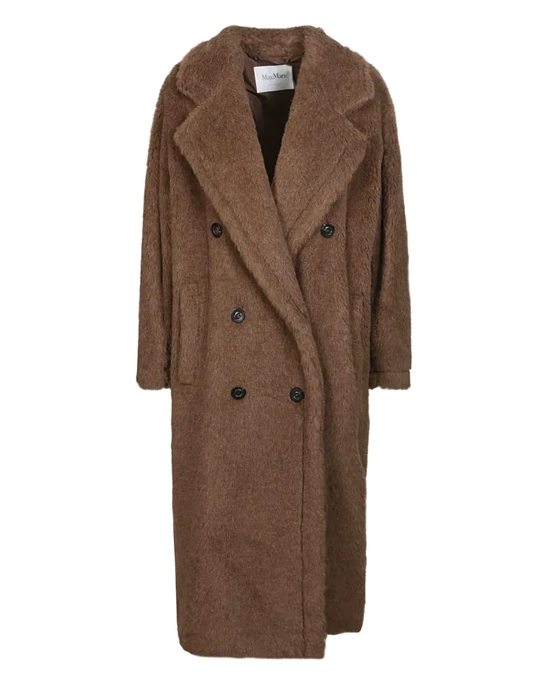 Max Mara Faust Mantel aus Faux Fur - Braun Braun