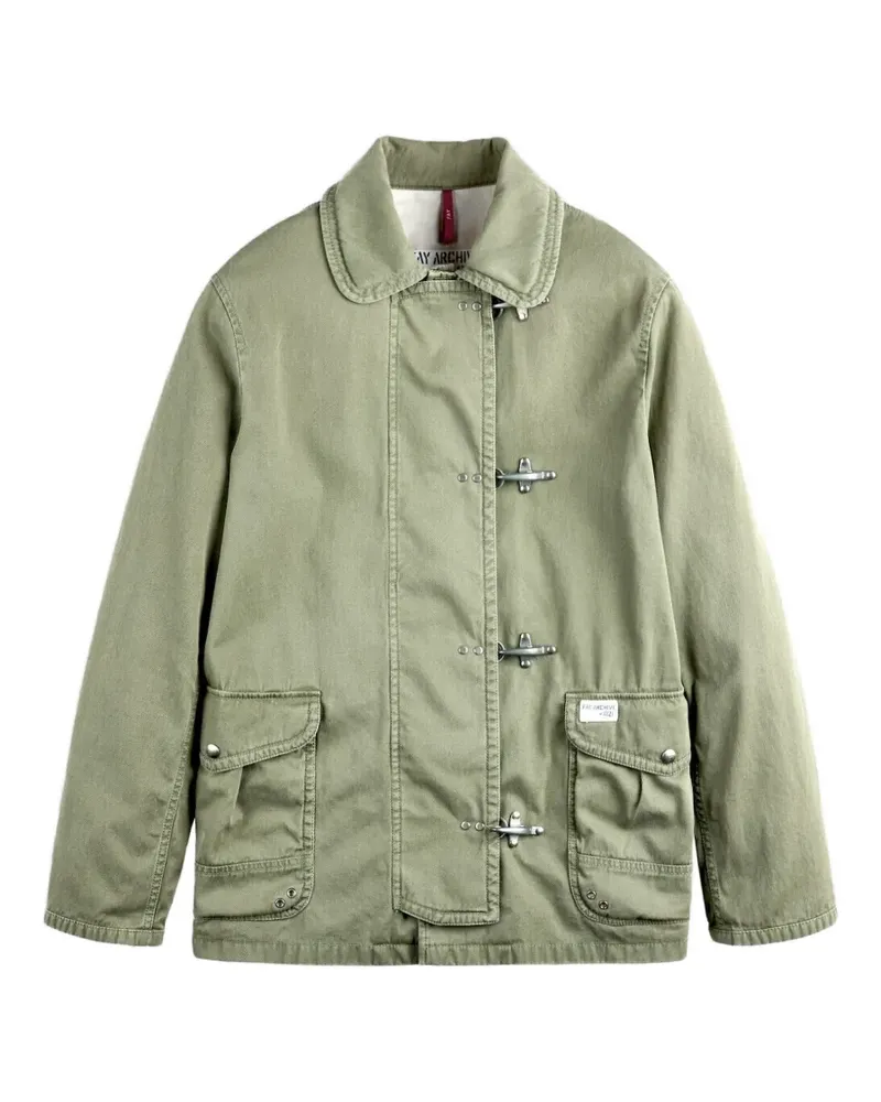 Fay 4 Ganci flap-pocket jacket - Grün Grün