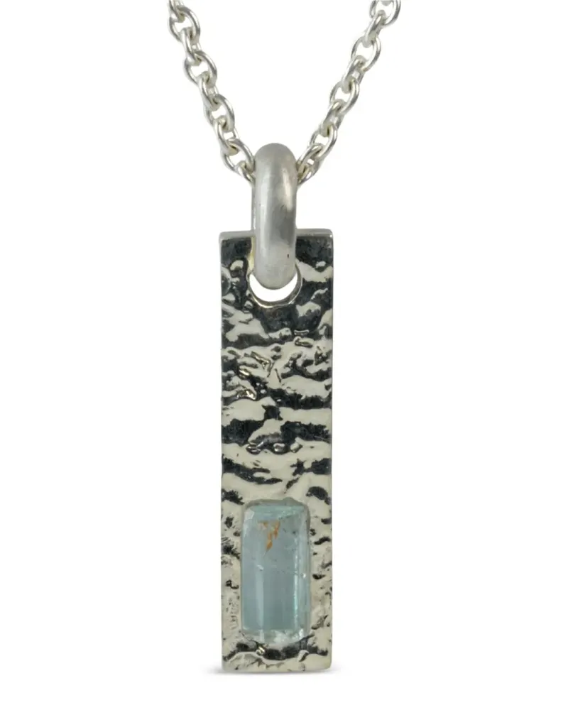 Parts Of Four Halskette mit eckigem Gestell - Silber Silber