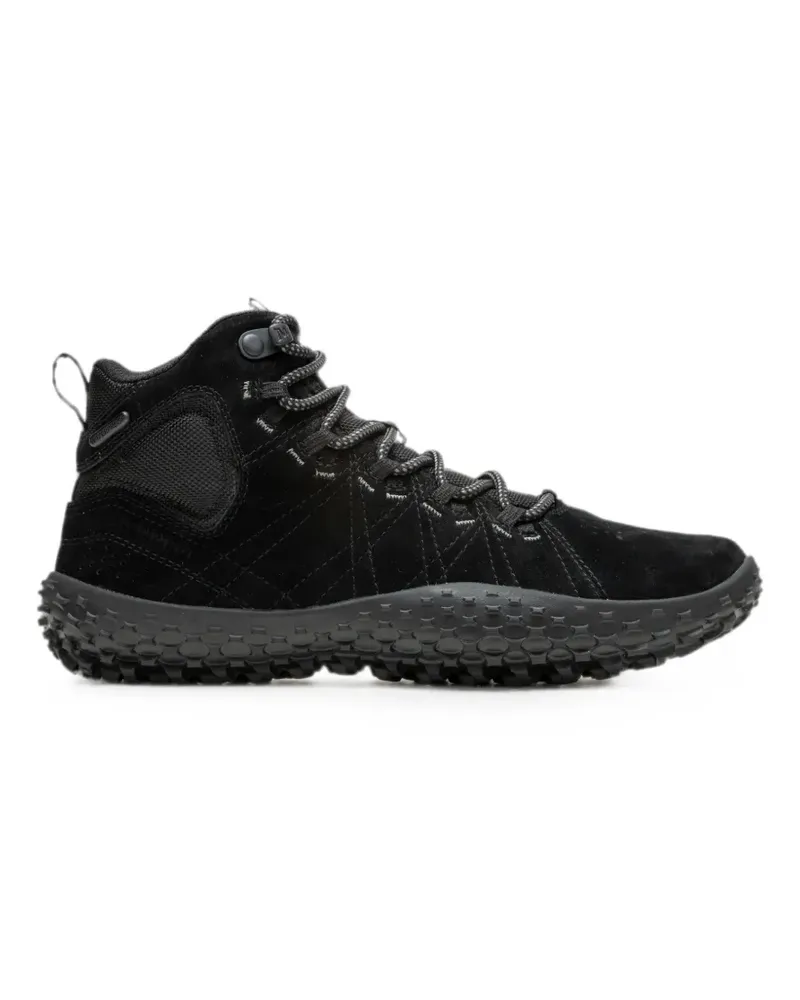 MERRELL Wasserdichte Mid Wrapt Sneakers - Schwarz Schwarz