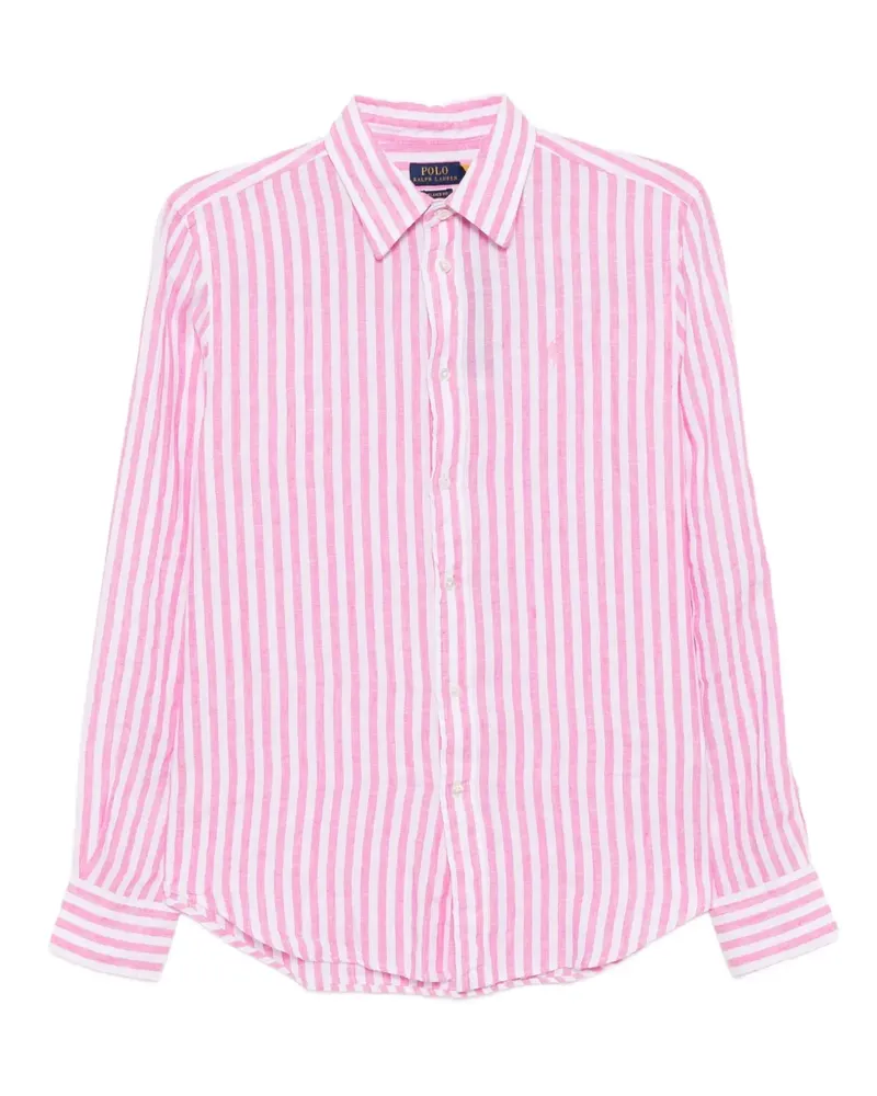 Ralph Lauren Gestreiftes Hemd - Rosa Rosa