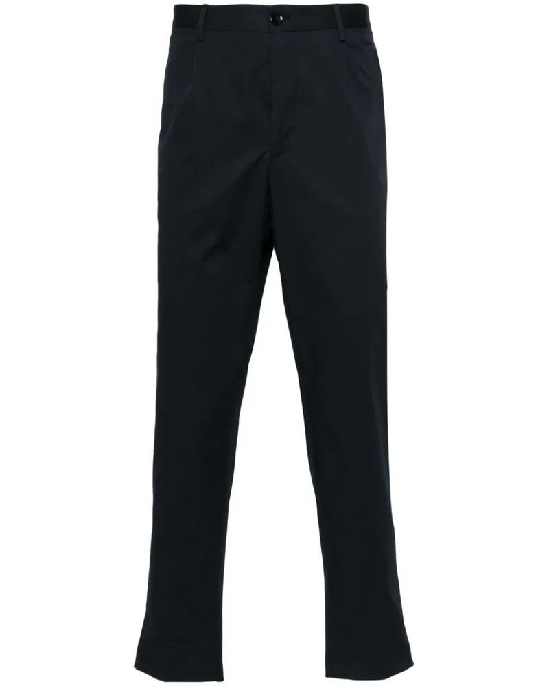 Etro Chino mit Pegaso-Motiv - Blau Blau