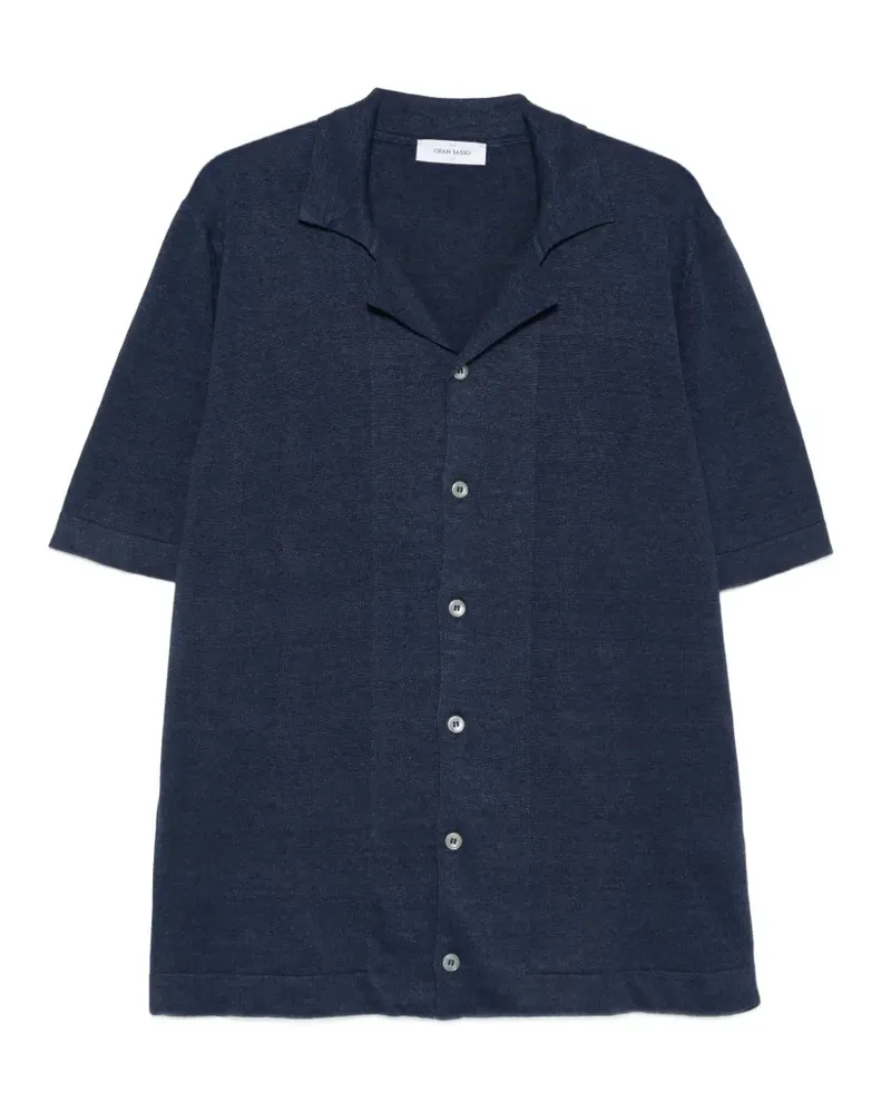 Gran Sasso button-fastening shirt - Blau Blau
