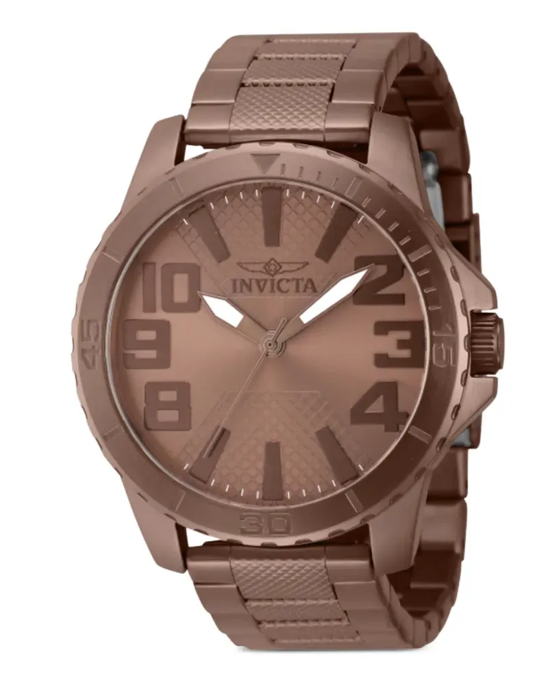 Invicta Speedway Armbanduhr 48mm - Braun Braun