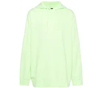 Hoodie mit Logo-Print - Grün
