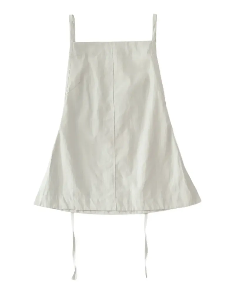 Studio Nicholson Raddle Top mit schmalem Riemen - Grau Grau