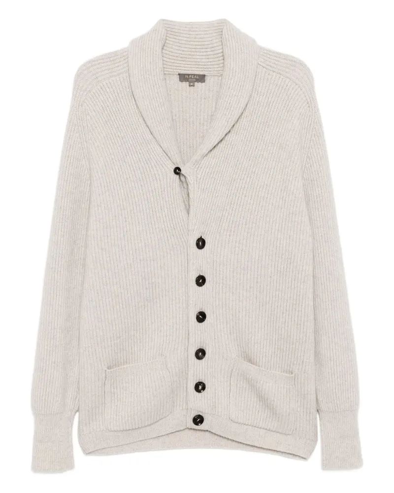 N.Peal Kensington Cardigan - Nude Nude