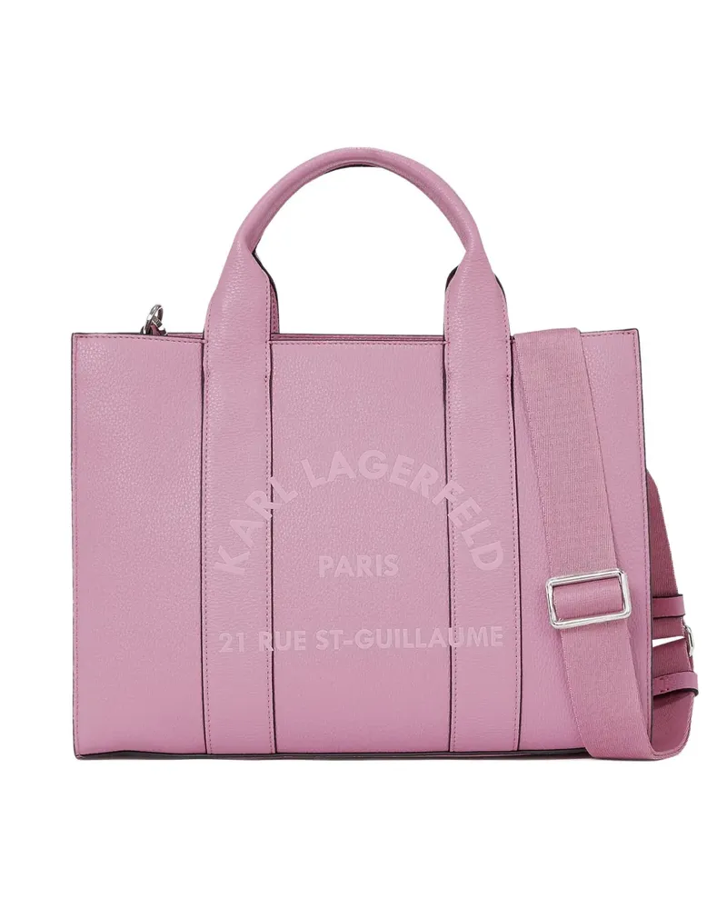 Karl Lagerfeld Rue St-Guillaume Tote Bag - Rosa Rosa