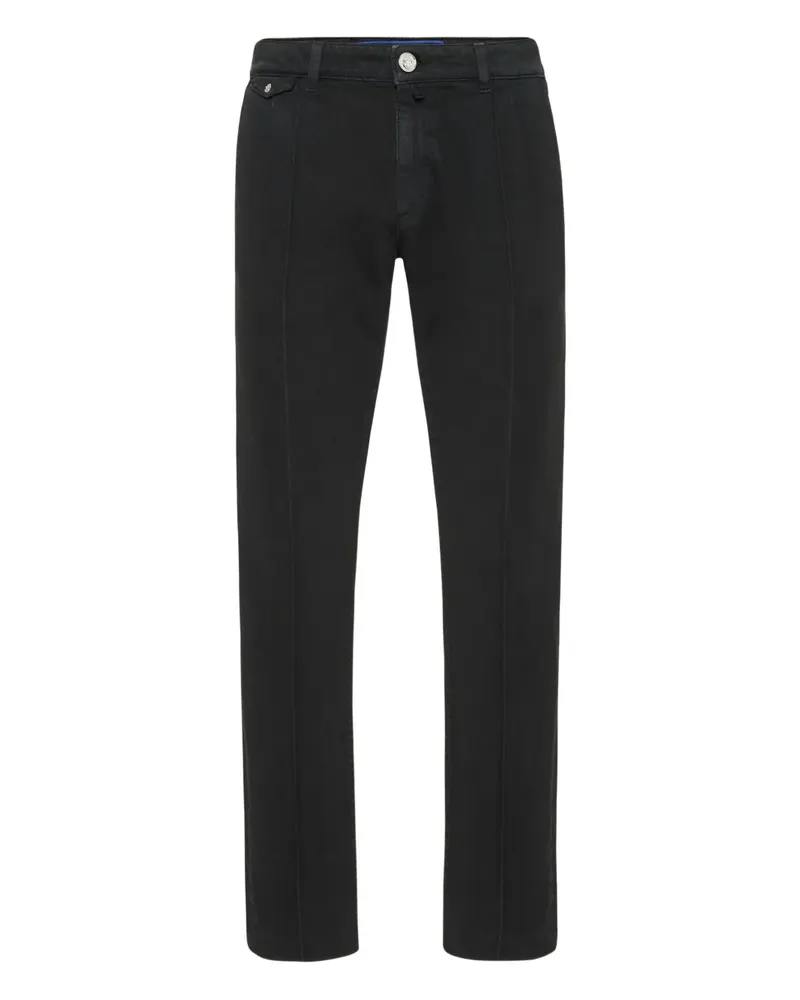 Billionaire Jeans mit Knopfverschluss - Schwarz Schwarz
