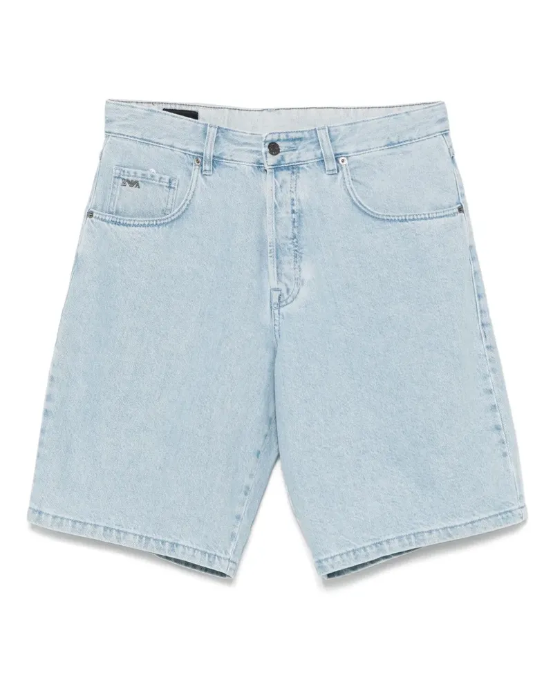 Emporio Armani Jeans-Shorts im Five-Pocket-Design - Blau Blau
